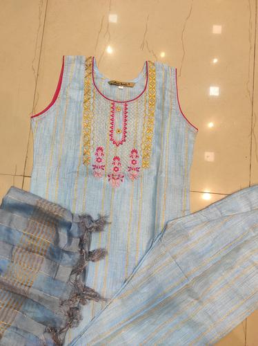 kurti and pant dupatta best quality - 18286721 - Very Small Image - 1