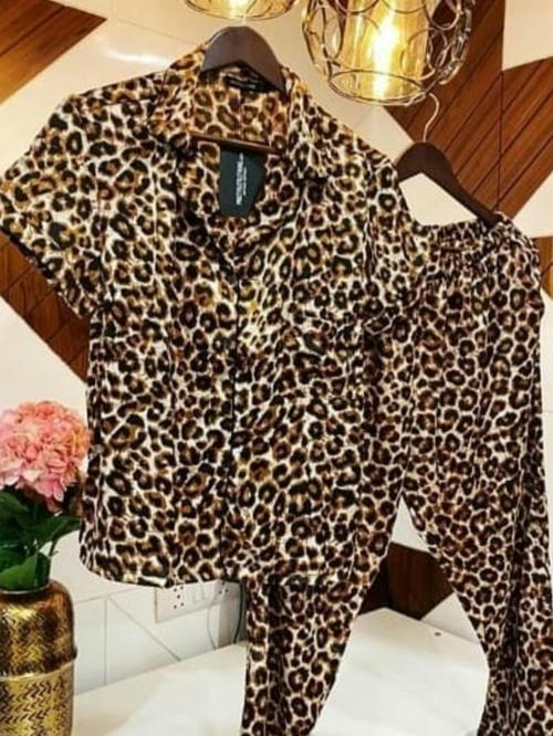 cotton night suit set - 18286812 - Very Small Image - 1