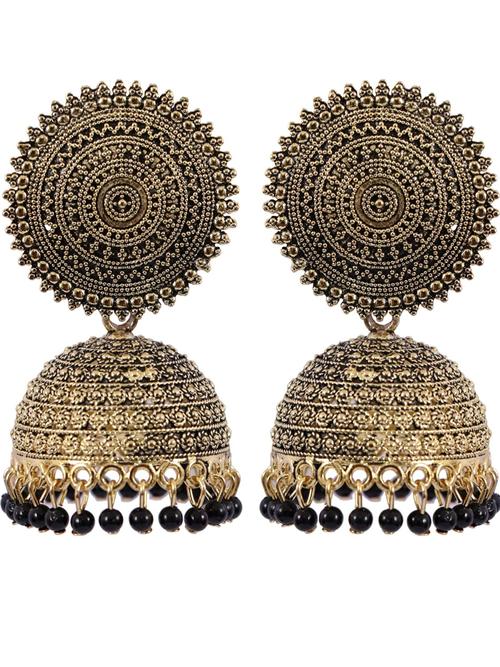 ladies metal earrings - 18287178 - Very Small Image - 1