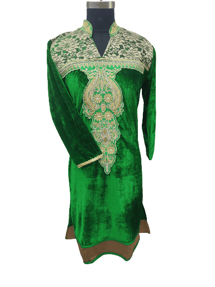 velvet kurti havy designer pec - 18287672 - Very Small Image - 1