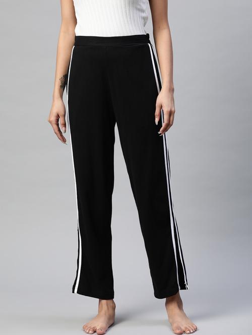 high rise side taped track pant - 18288708 - Very Small Image - 1