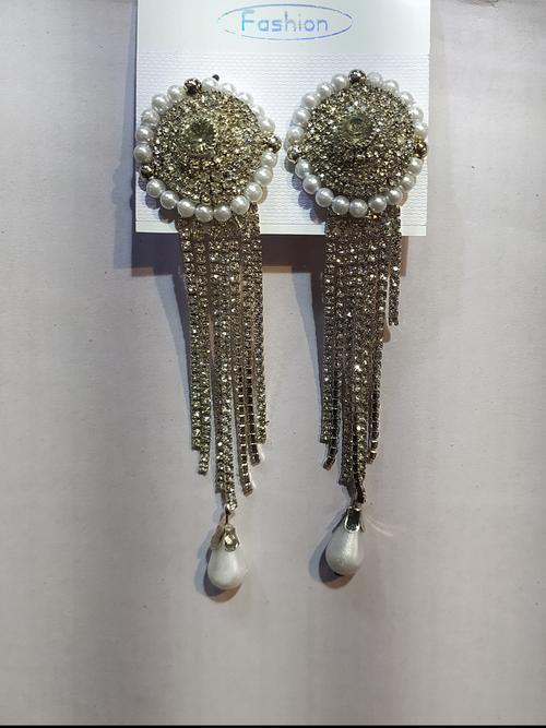 earrings for women silver color - 18288867 - Very Small Image - 1