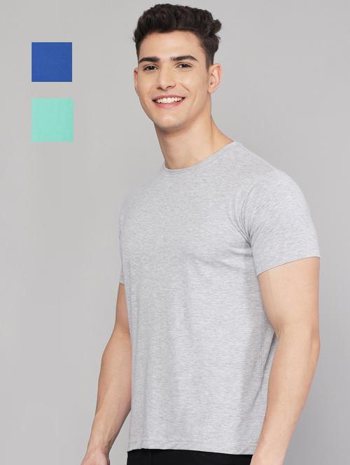 set of 3 solid combos t-shirt - 18289402 - Very Small Image - 1