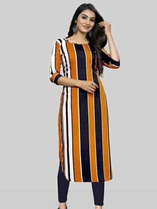 ladies crep kurti - 18290543 - Very Small Image - 1