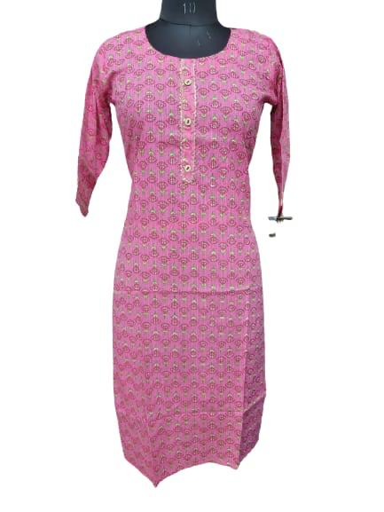 cotton casual kurta - 18290546 - Very Small Image - 1