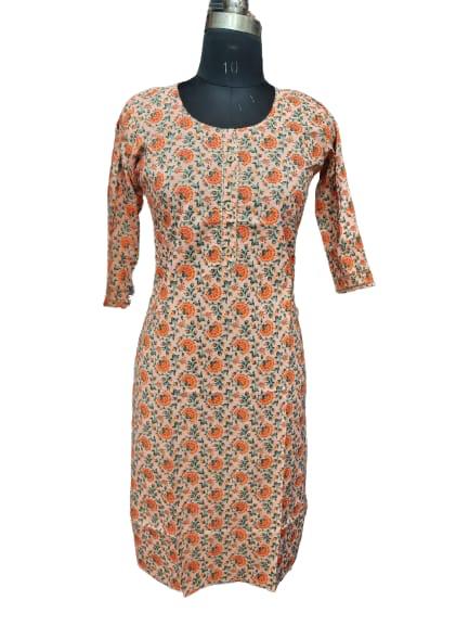 cotton casual kurta - 18290557 - Very Small Image - 1