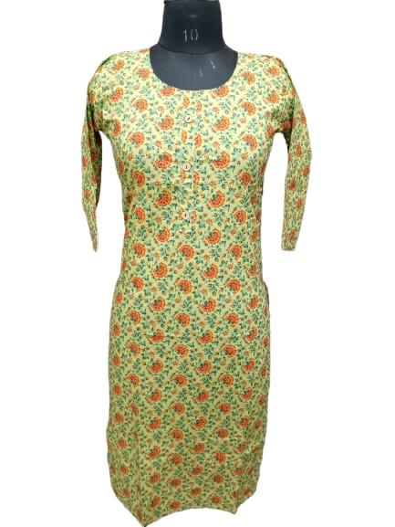 cotton casual kurta - 18290561 - Very Small Image - 1