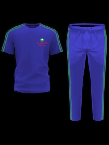 imc t-shirt & track pant set - 18291318 - Very Small Image - 1