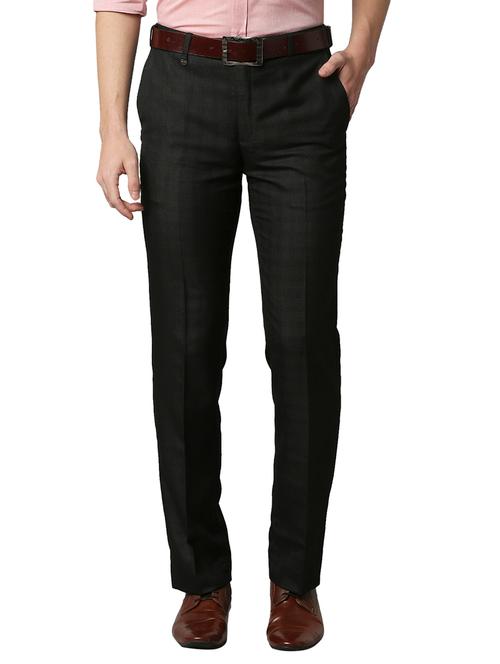 black checkered formal trouser - 18291886 - Very Small Image - 1