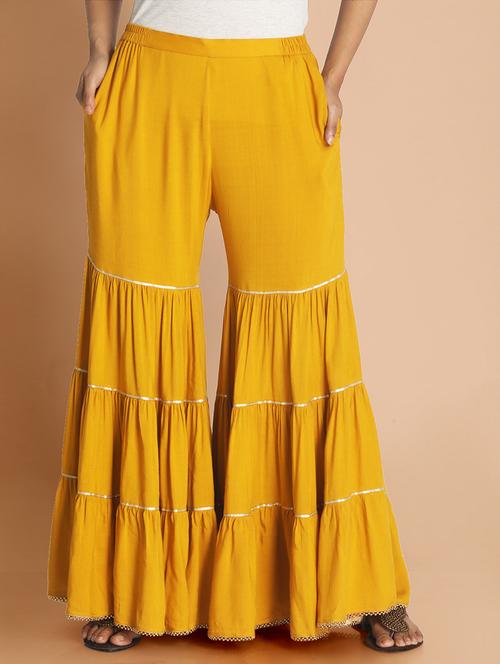 yellow solid sharara - 18292065 - Very Small Image - 1