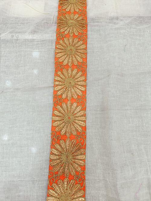 embroidered lace 2 mtr - 18292589 - Very Small Image - 1