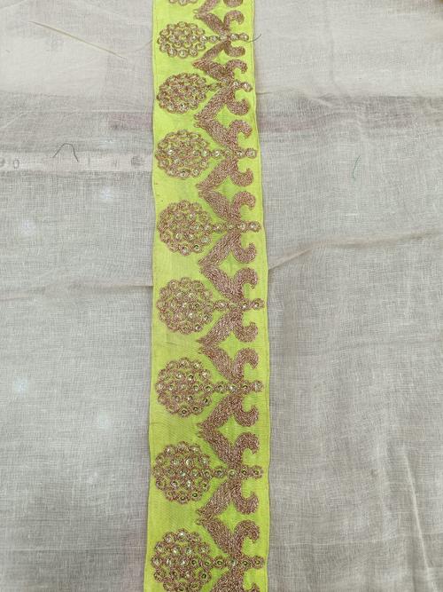 embroidered lace 2 mtr - 18292591 - Very Small Image - 1
