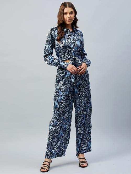 animal printed top and trouser set - 18292610 - Very Small Image - 1