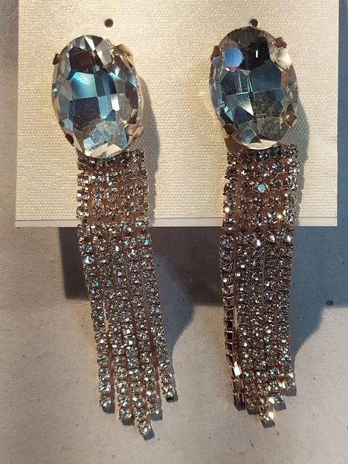 earrings for women gold color - 18292670 - Very Small Image - 1