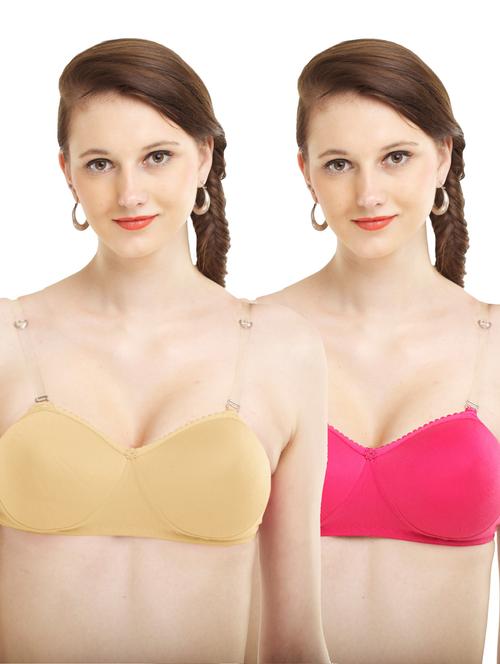 pack of 2 solid tube bra - 18293660 - Very Small Image - 1