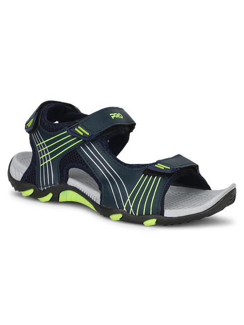 navy synthetic & mesh floaters - 18294035 - Very Small Image - 1