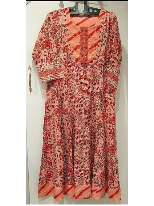 cotton printed kurta - 18294102 - Very Small Image - 1