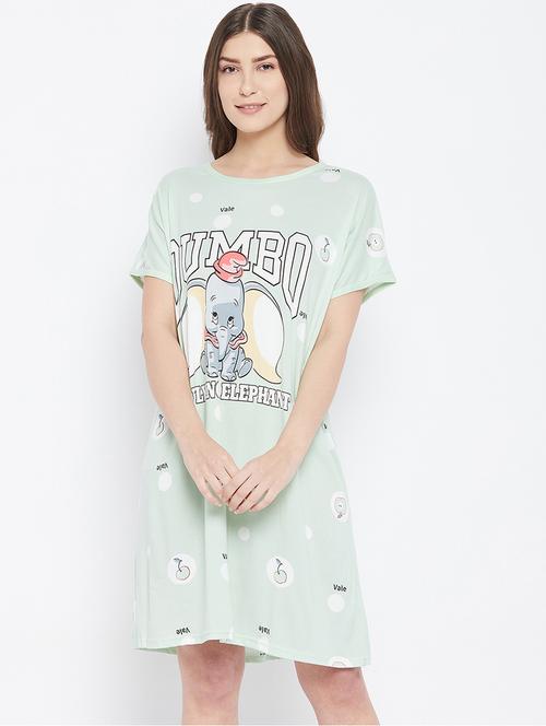 round neck printed sleepshirts - 18294256 - Very Small Image - 1