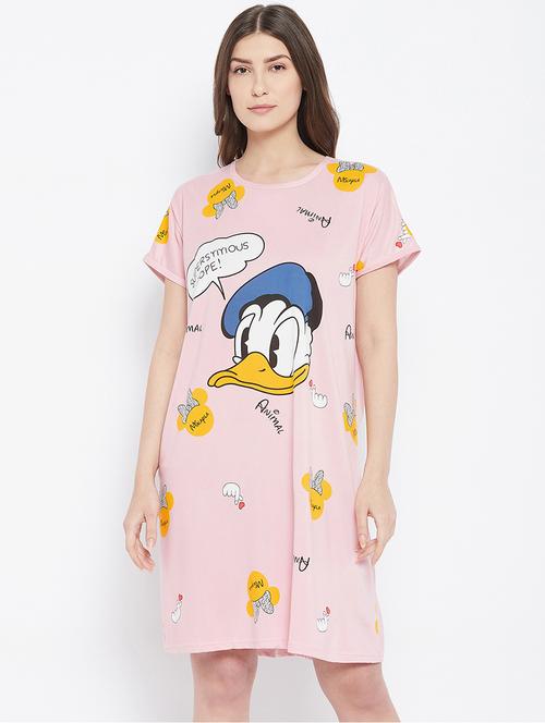 round neck printed sleepshirts - 18294268 - Very Small Image - 1