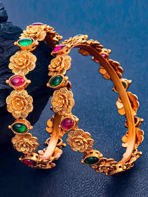 gold brass bangle - 18295055 - Very Small Image - 1