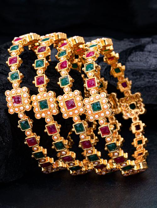 multi colored metal bangle - 18295095 - Very Small Image - 1