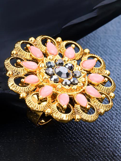orange metal finger ring - 18295324 - Very Small Image - 1