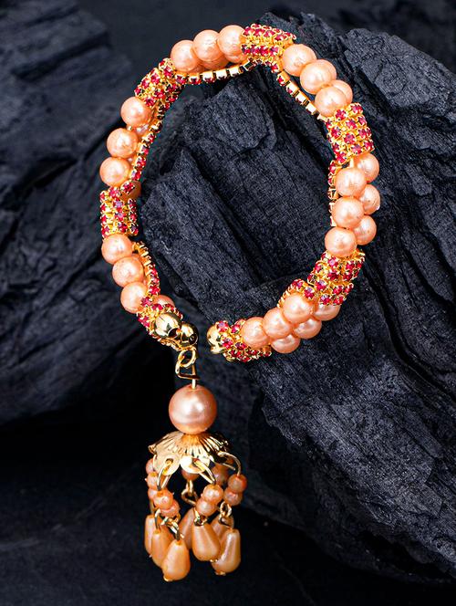 orange metal bangle bracelet - 18295479 - Very Small Image - 1