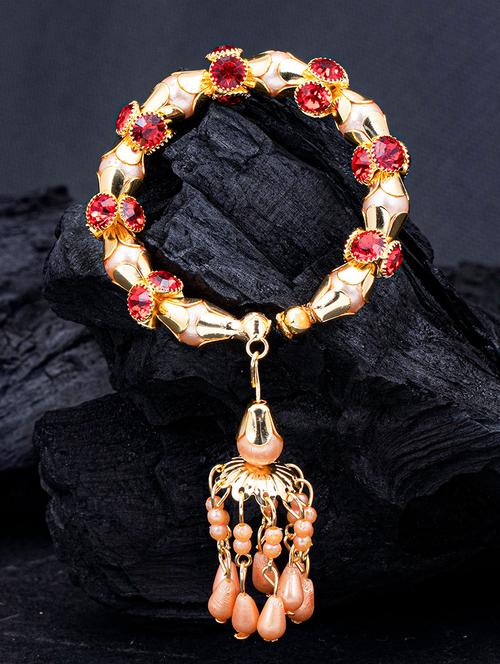 orange metal bangle bracelet - 18295482 - Very Small Image - 1