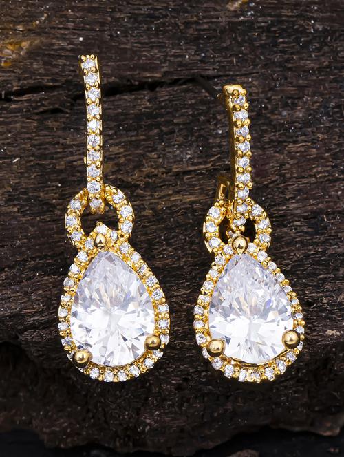 gold metal hoop earring - 18295664 - Very Small Image - 1