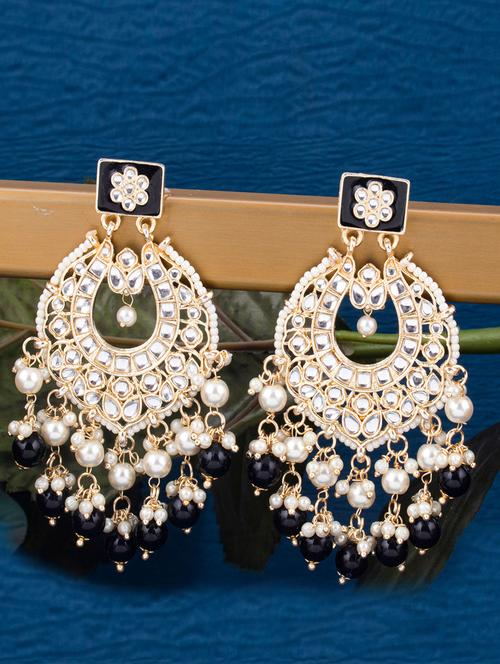 multi colored metal drop earring - 18296023 - Very Small Image - 1