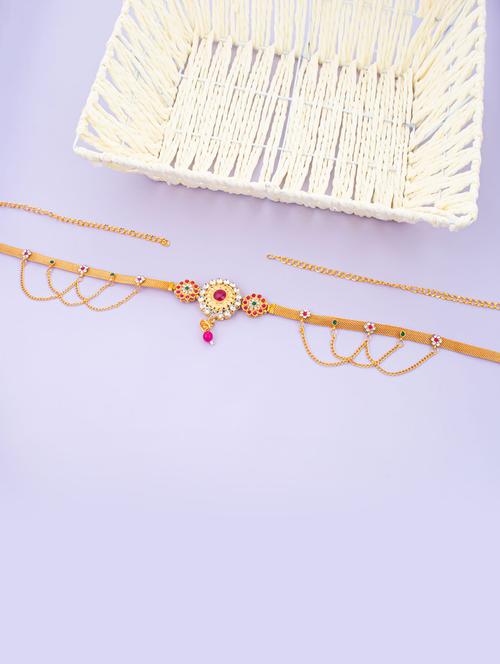 gold metal alloy body jewellery - 18296025 - Very Small Image - 1