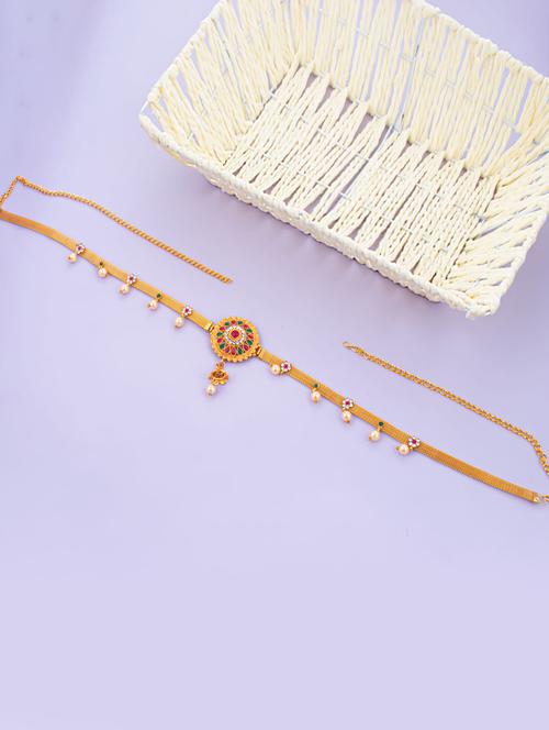 gold metal alloy body jewellery - 18296031 - Very Small Image - 1