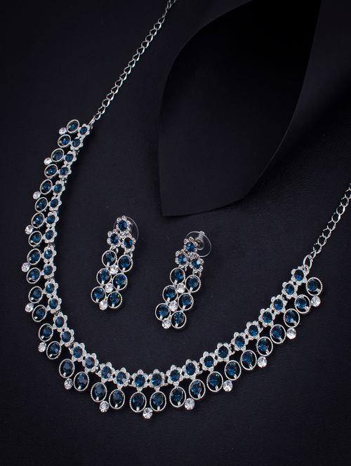 multi colored zinc necklaces and earring - 18296534 - Very Small Image - 1