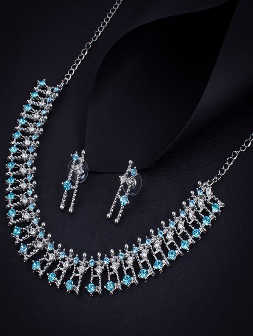multi colored zinc necklaces and earring - 18296539 - Very Small Image - 1