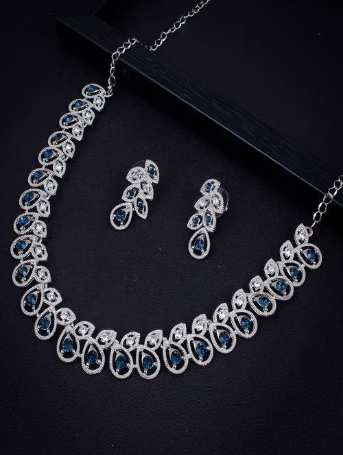 multi colored zinc necklaces and earring - 18296612 - Very Small Image - 1