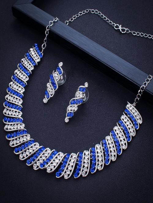 multi colored zinc necklaces and earring - 18296655 - Very Small Image - 1