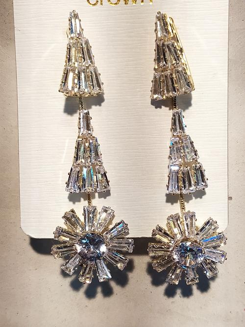 earrings for women silver color - 18297448 - Very Small Image - 1