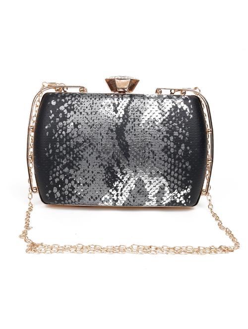 black animal print regular sling bag - 18297674 - Very Small Image - 1