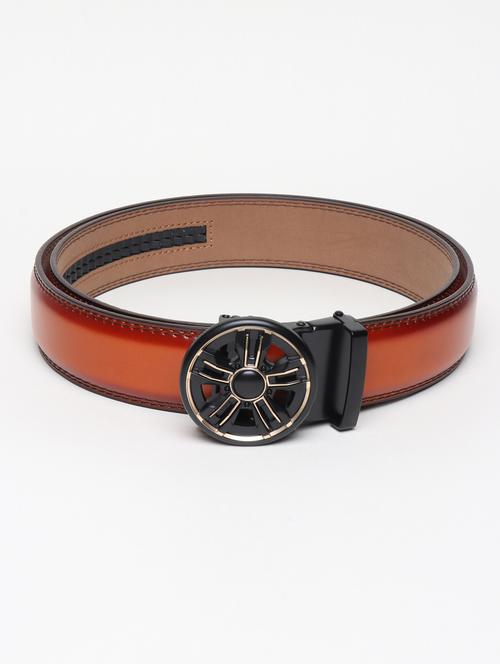tan leatherette belt - 18297763 - Very Small Image - 1