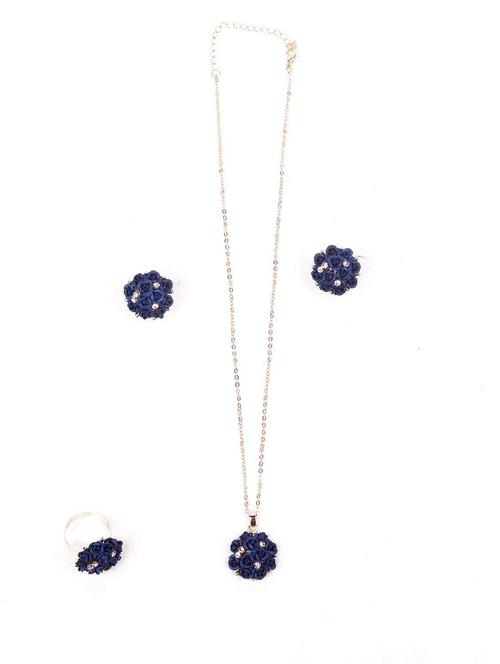 blue metal jewellery - 18297901 - Very Small Image - 1