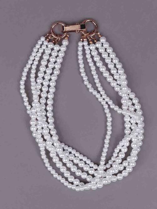 multilayered pearl elegant necklace - 18297931 - Very Small Image - 1