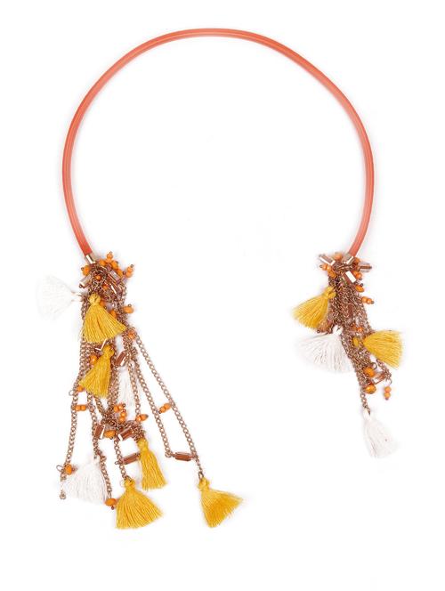 modern tribal boho bead necklace - 18297954 - Very Small Image - 1