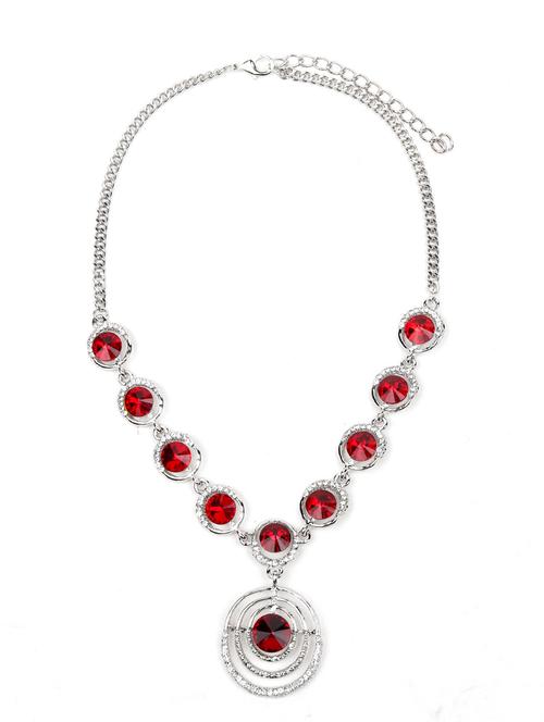 rubby contemporary rounded studded necklace - 18297955 - Very Small Image - 1