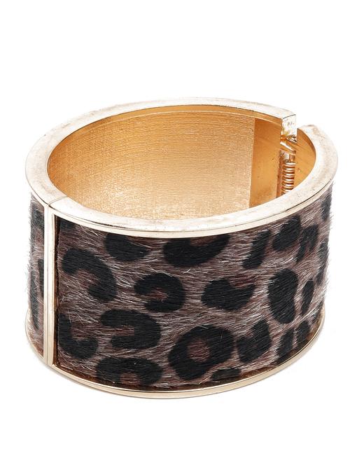 animal print smooth wide bracelet cuff - 18298012 - Very Small Image - 1
