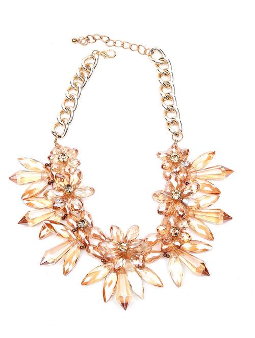 crystal shaded statement necklace - 18298029 - Very Small Image - 1