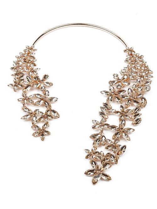 exquisite crystal-embellished necklace - 18298037 - Very Small Image - 1