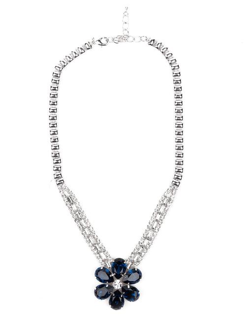 floral pendant princess necklace - 18298039 - Very Small Image - 1