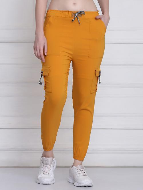drawstring waist solid jogger - 18298450 - Very Small Image - 1