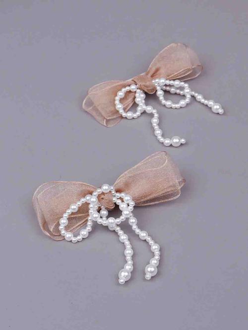 pearls hair clips - 18298532 - Very Small Image - 1