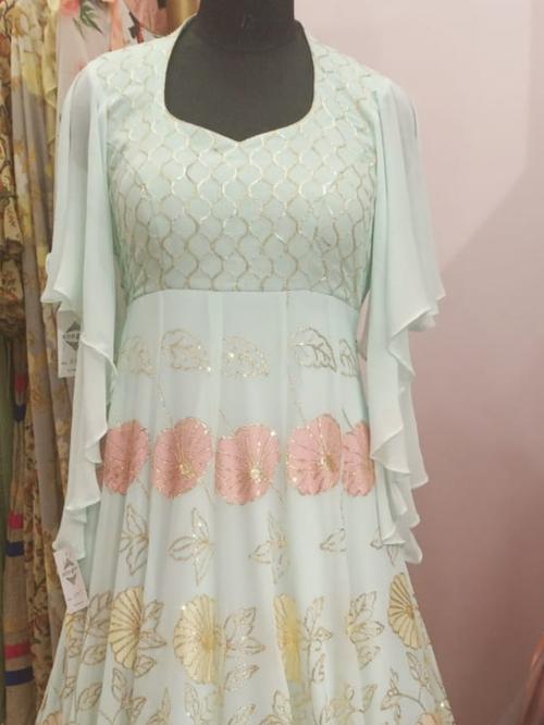 anaarkali party wear - 18298873 - Very Small Image - 1